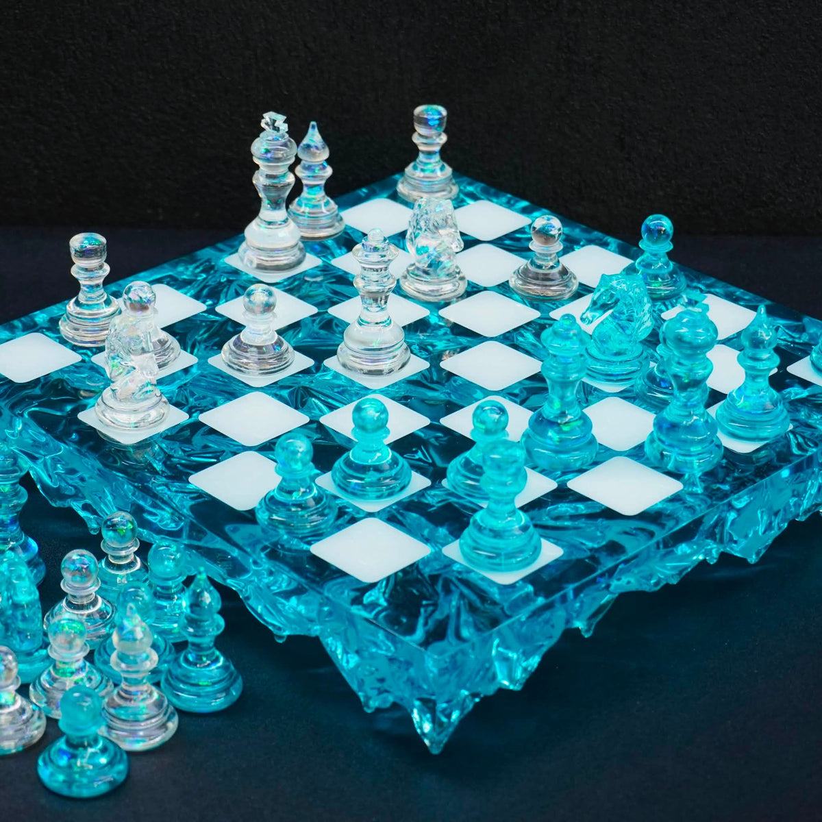 Epoxy Chess Set