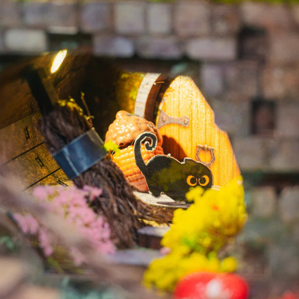 Enchanted Woodland Cottage DIY Book Nook Kit