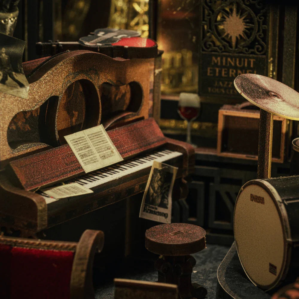 Midnight Jazz in Paris DIY Book Nook Kit | Limited Edition