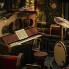 Midnight Jazz in Paris DIY Book Nook Kit | Limited Edition