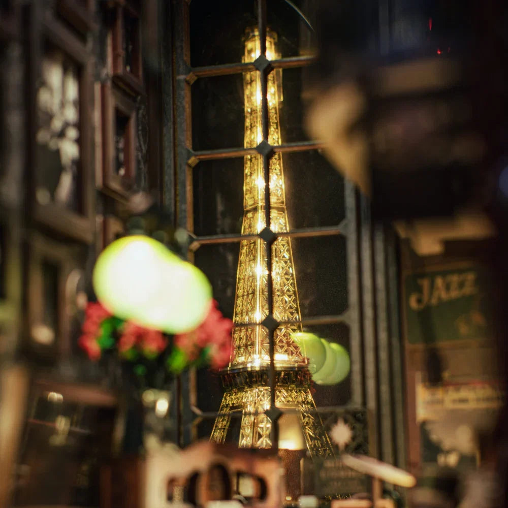 Midnight Jazz in Paris DIY Book Nook Kit | Limited Edition