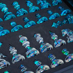 Handmade Ocean Chess Set Epoxy Resin : Luxury - Personalized , Stylish Gift Anniversary - Decoration