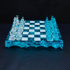 Handmade Ocean Chess Set Epoxy Resin : Luxury - Personalized , Stylish Gift Anniversary - Decoration