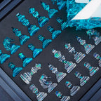 Handmade Ocean Chess Set Epoxy Resin : Luxury - Personalized , Stylish Gift Anniversary - Decoration