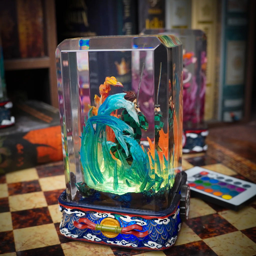 Demon Slayer Tanjiro Resin Lamp