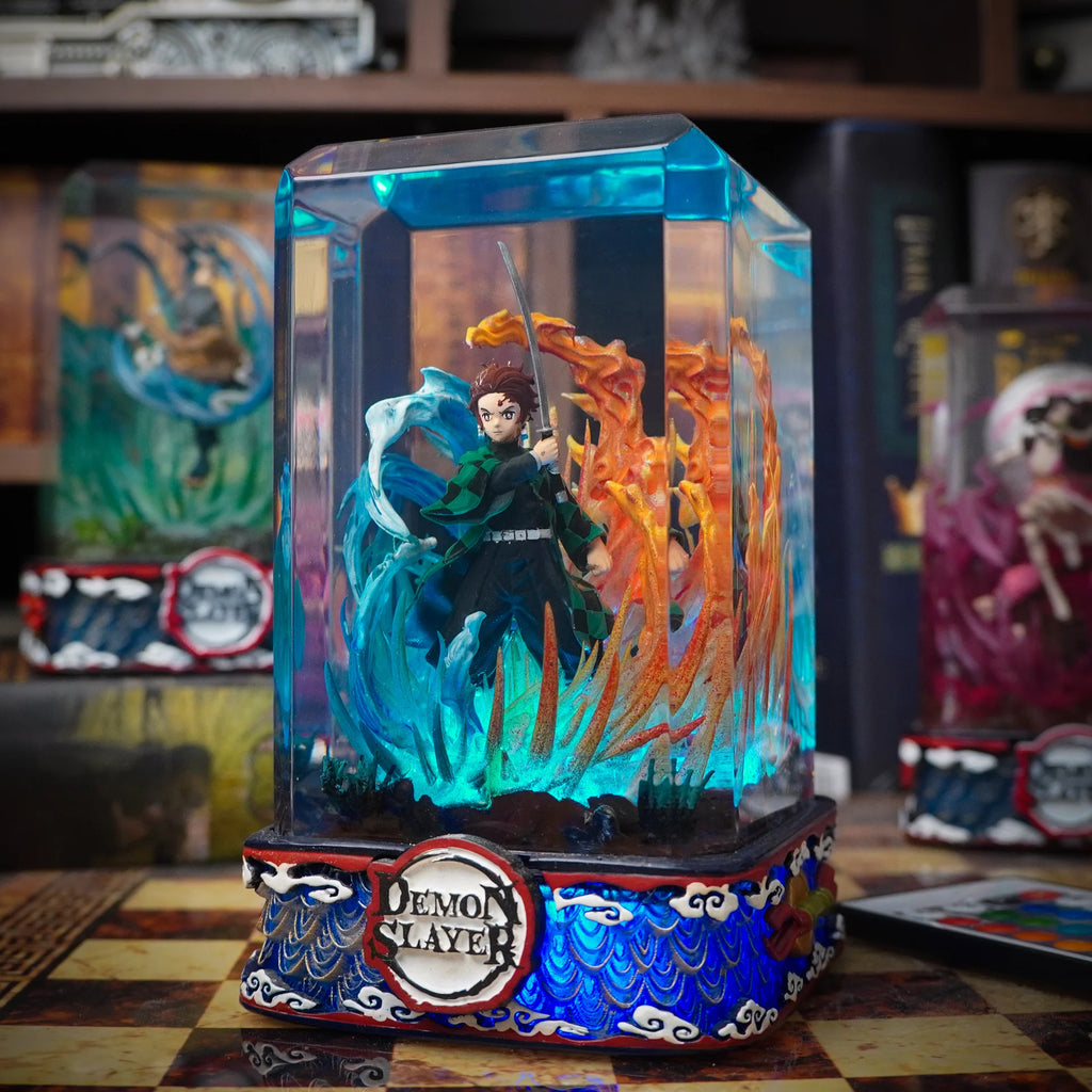 Demon Slayer Tanjiro Resin Lamp