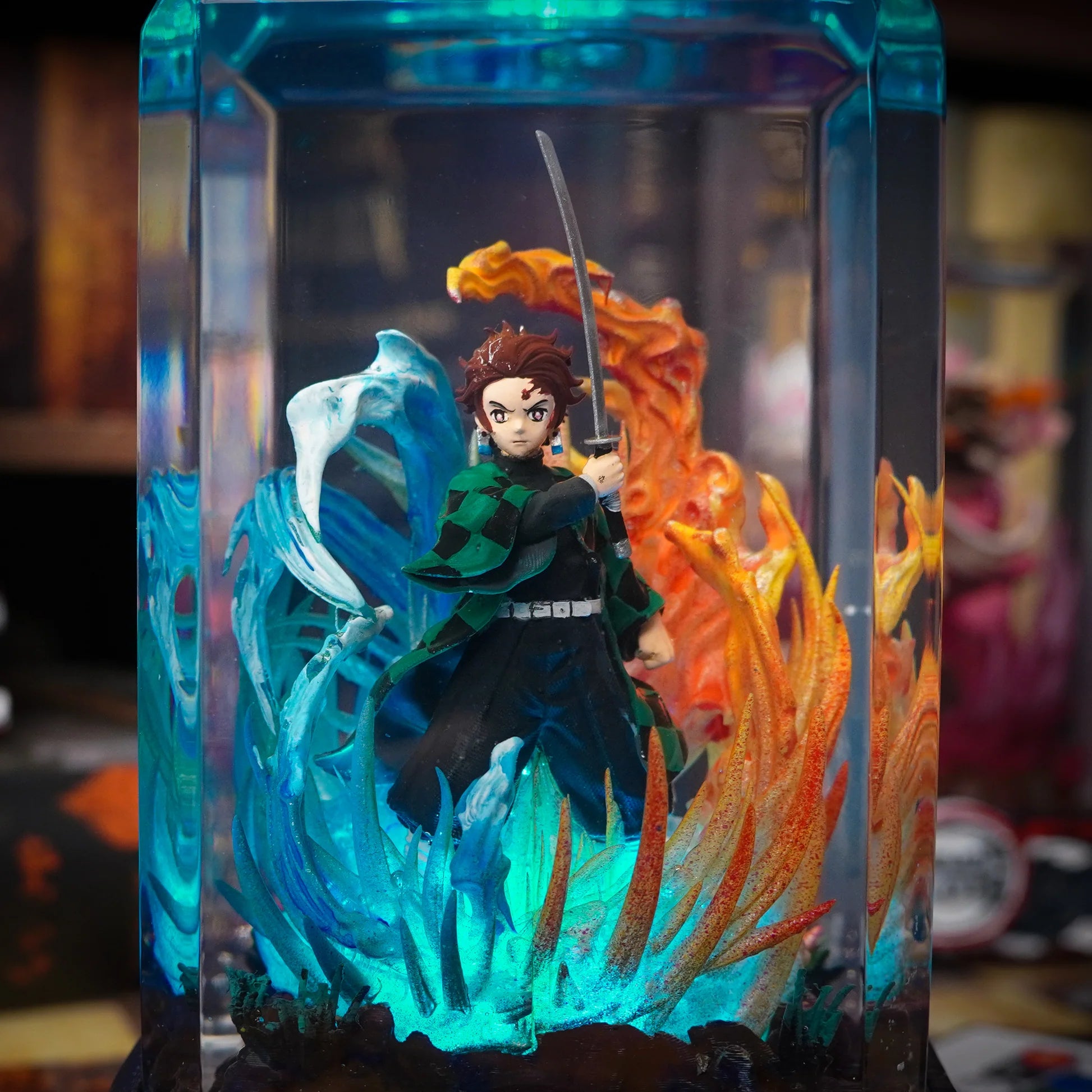 Demon Slayer Tanjiro Resin Lamp
