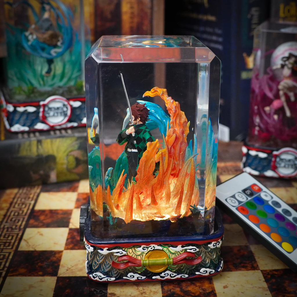 Demon Slayer Tanjiro Resin Lamp