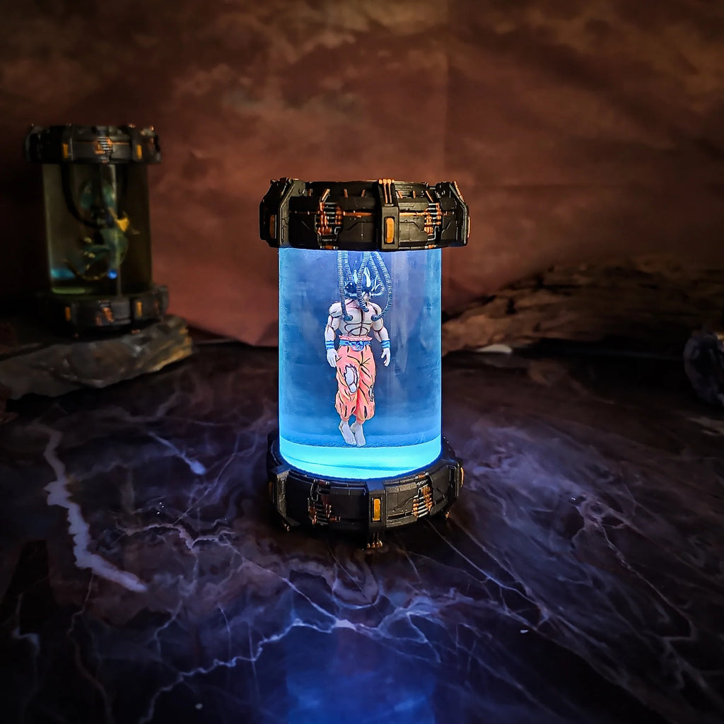Goku Specimen Lamp – Anime LED Display