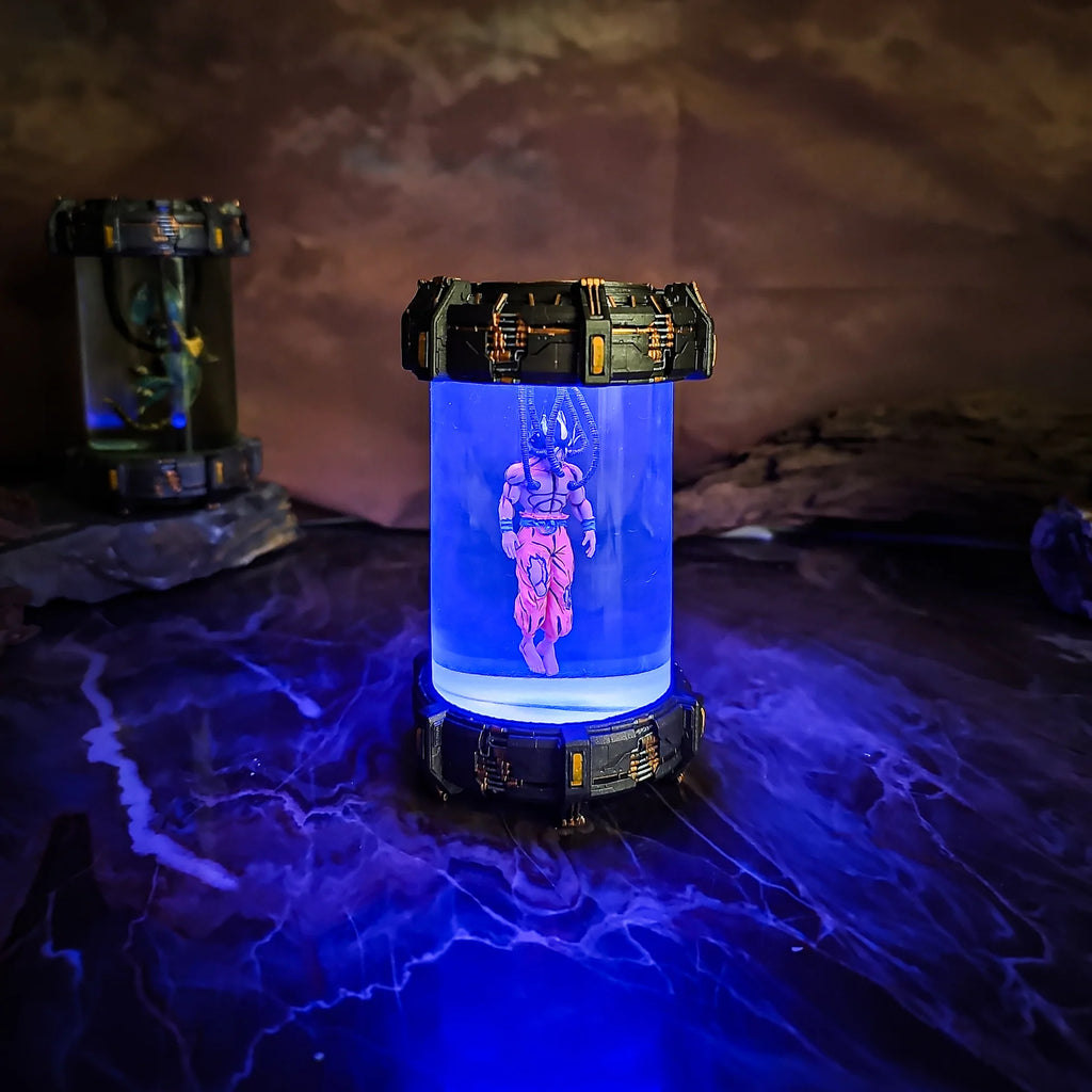 Goku Specimen Lamp – Anime LED Display