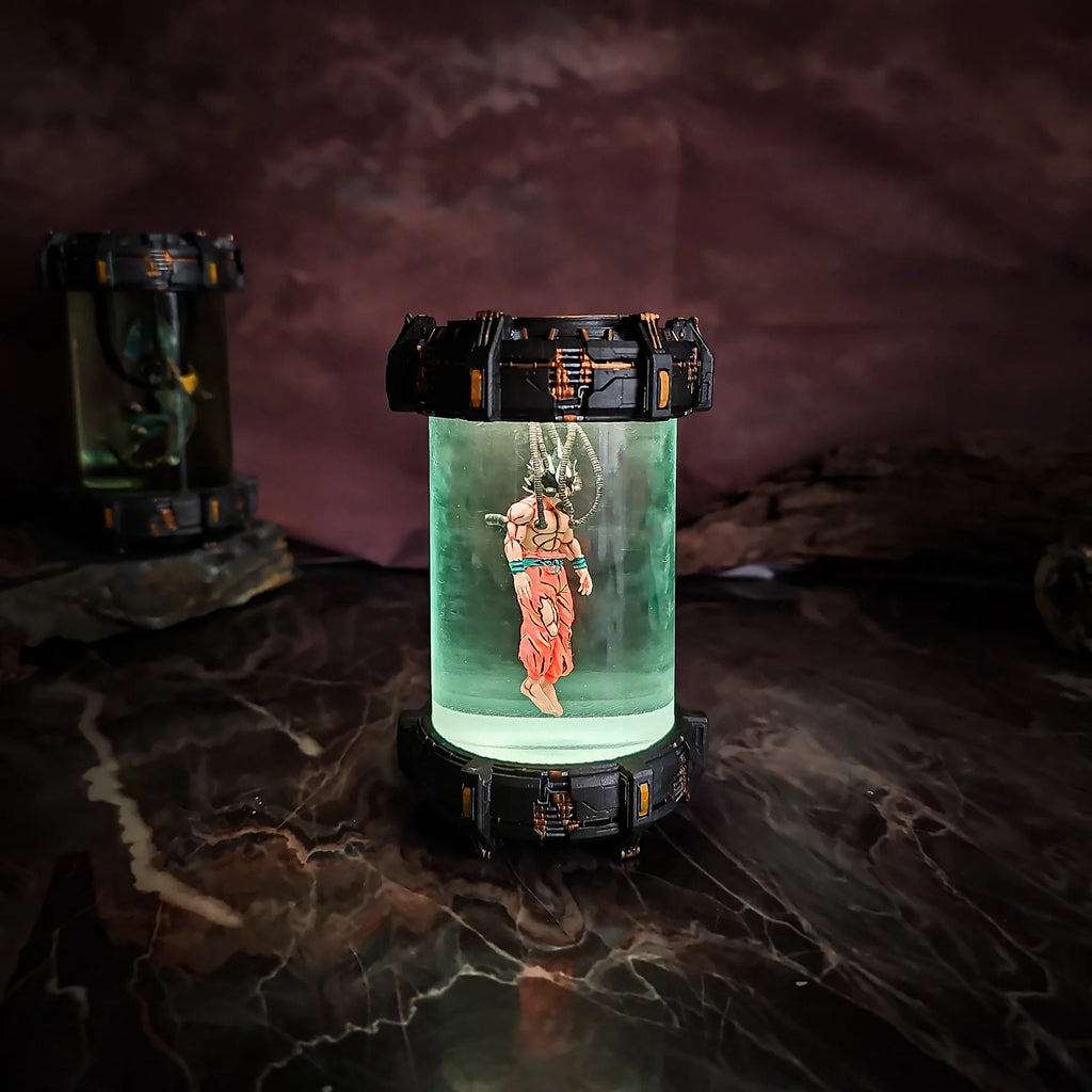 Goku Specimen Lamp – Anime LED Display