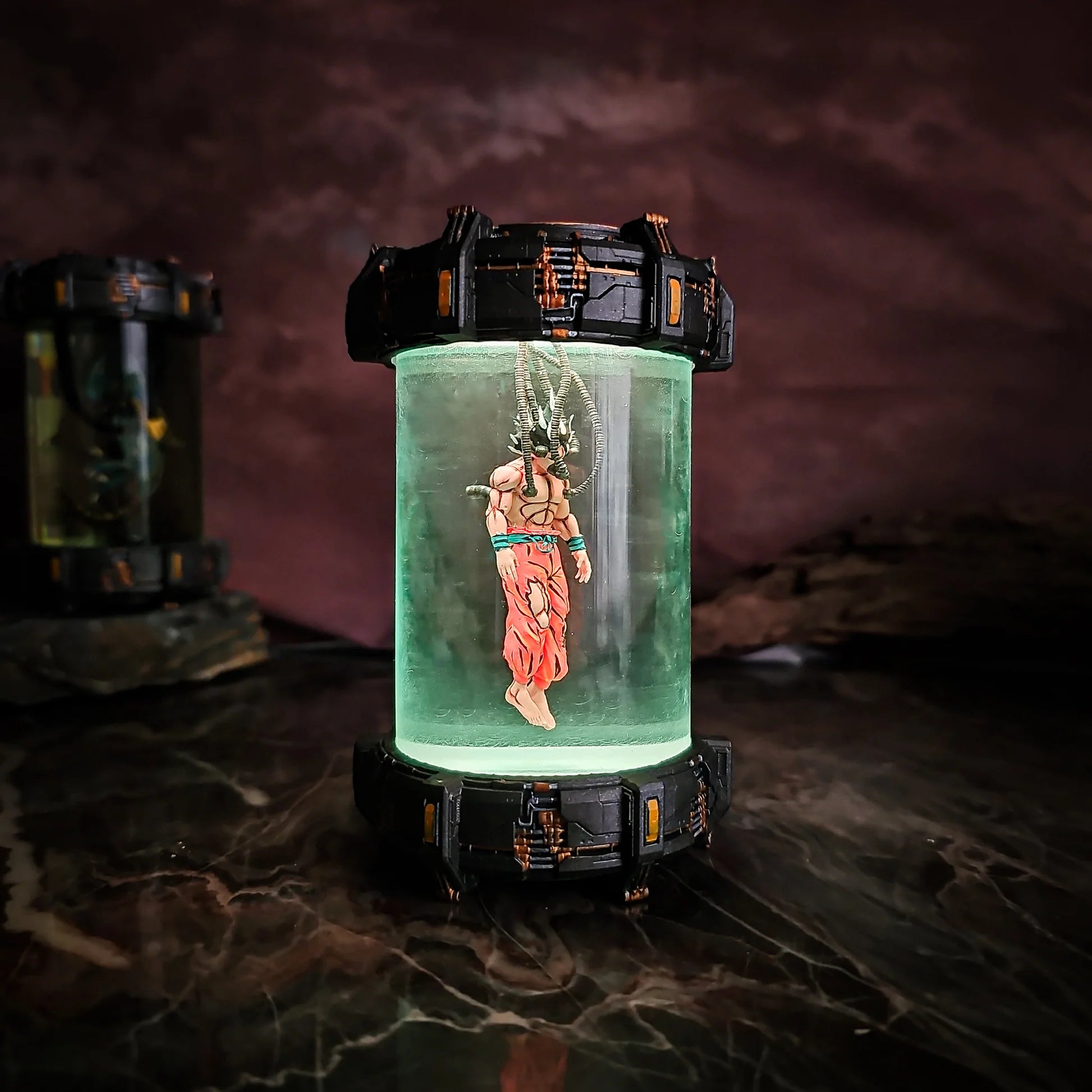 Goku Specimen Lamp – Anime LED Display