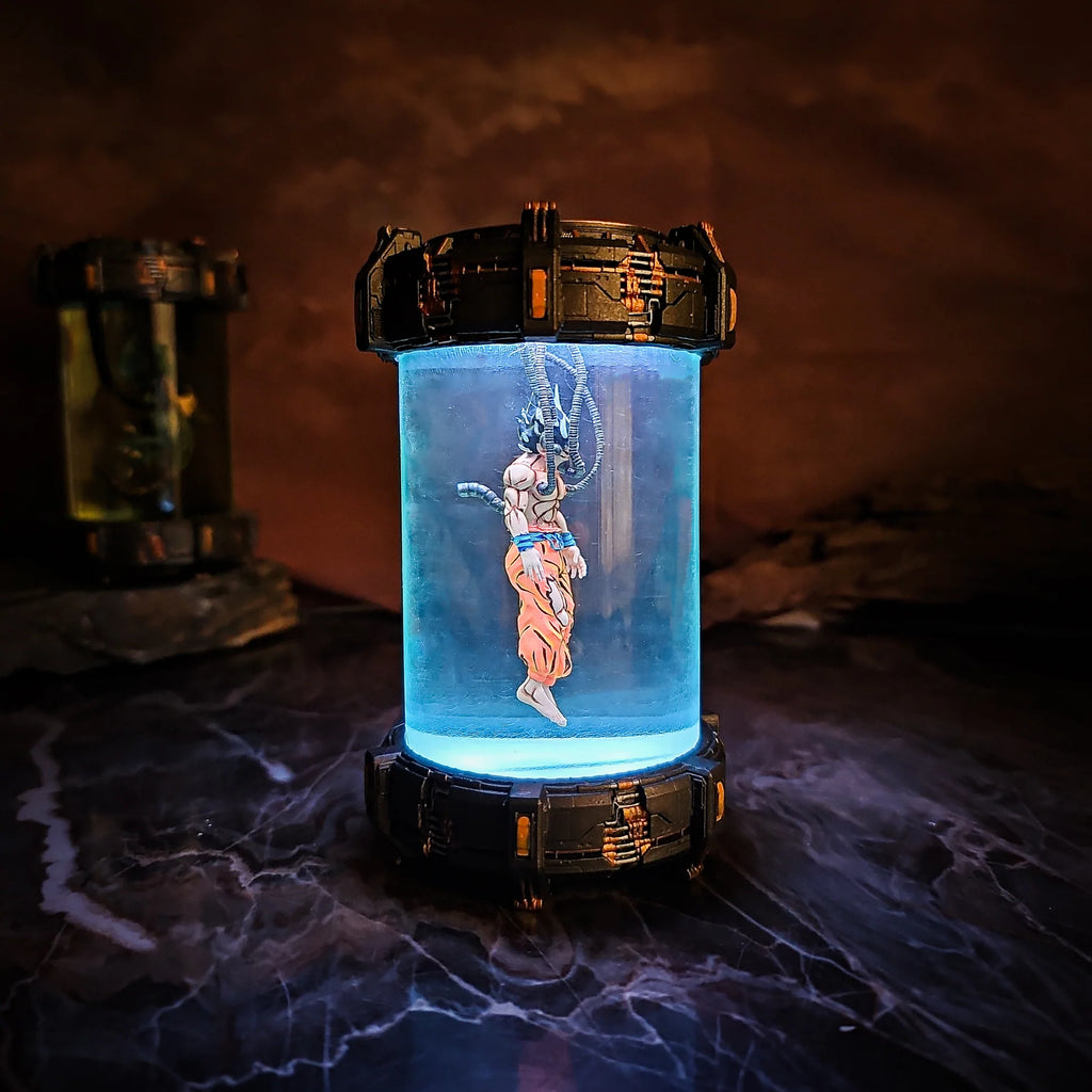 Goku Specimen Lamp – Anime LED Display