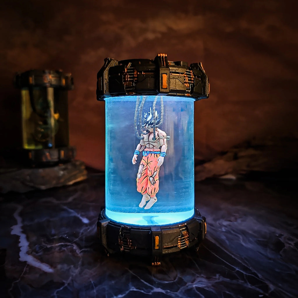 Goku Specimen Lamp – Anime LED Display