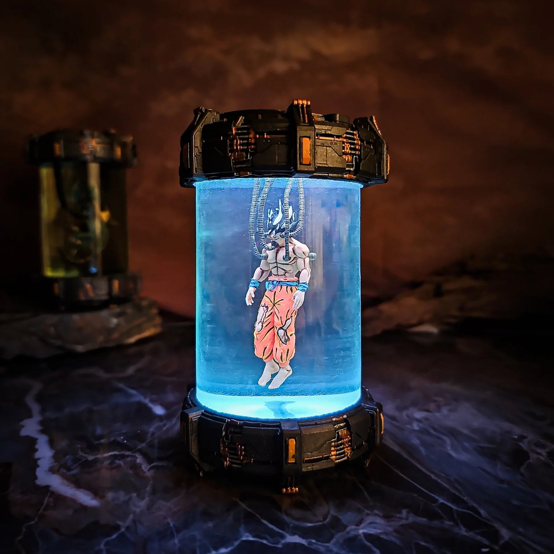 Goku Specimen Lamp – Anime LED Display