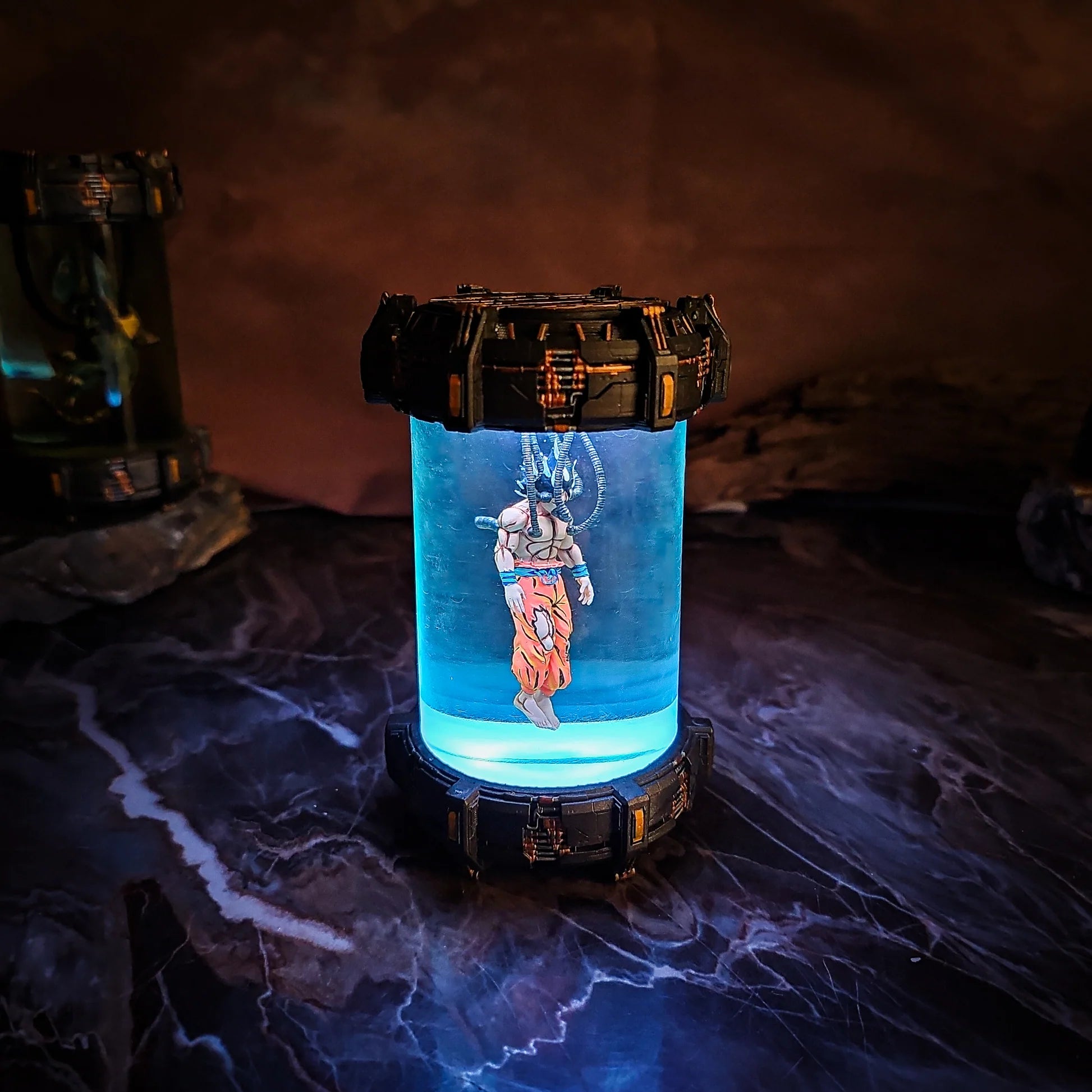 Goku Specimen Lamp – Anime LED Display