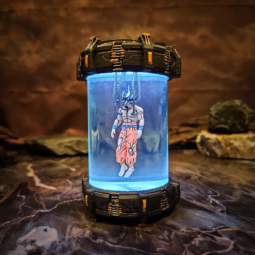 Goku Specimen Lamp – Anime LED Display