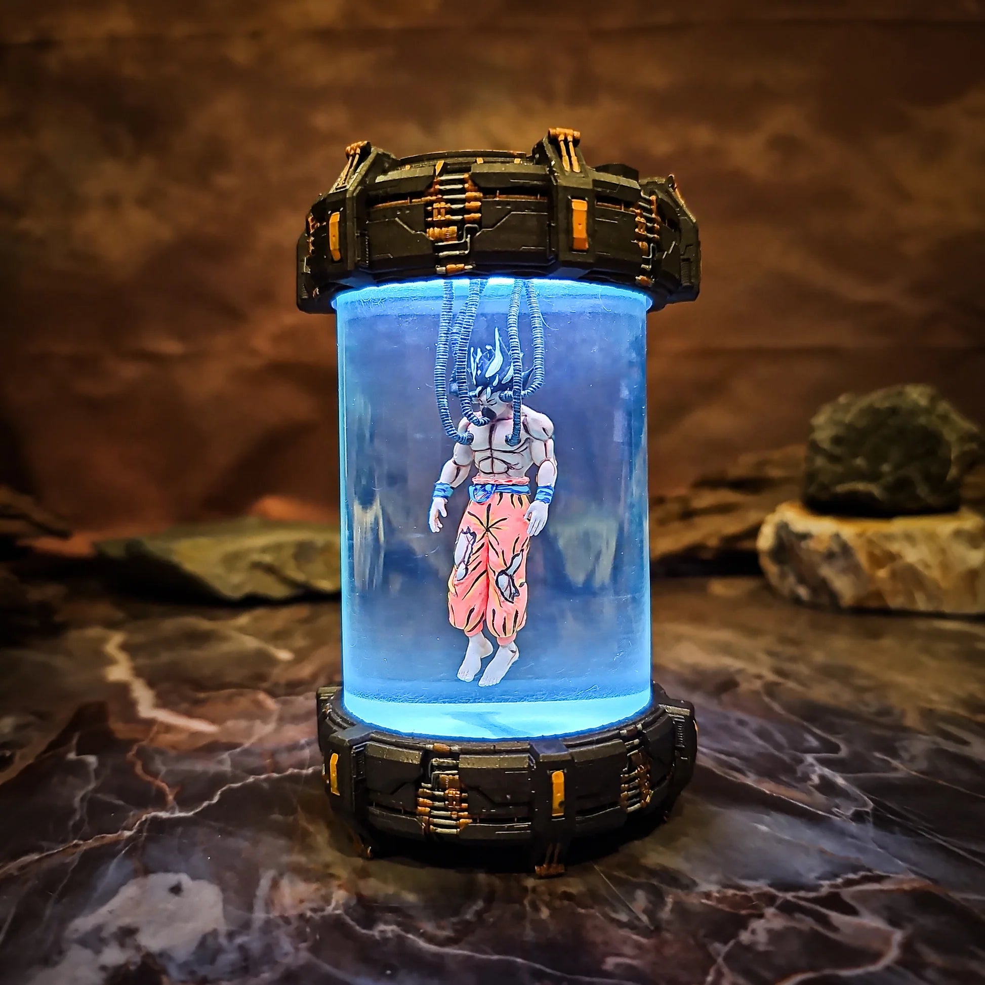 Goku Specimen Lamp – Anime LED Display