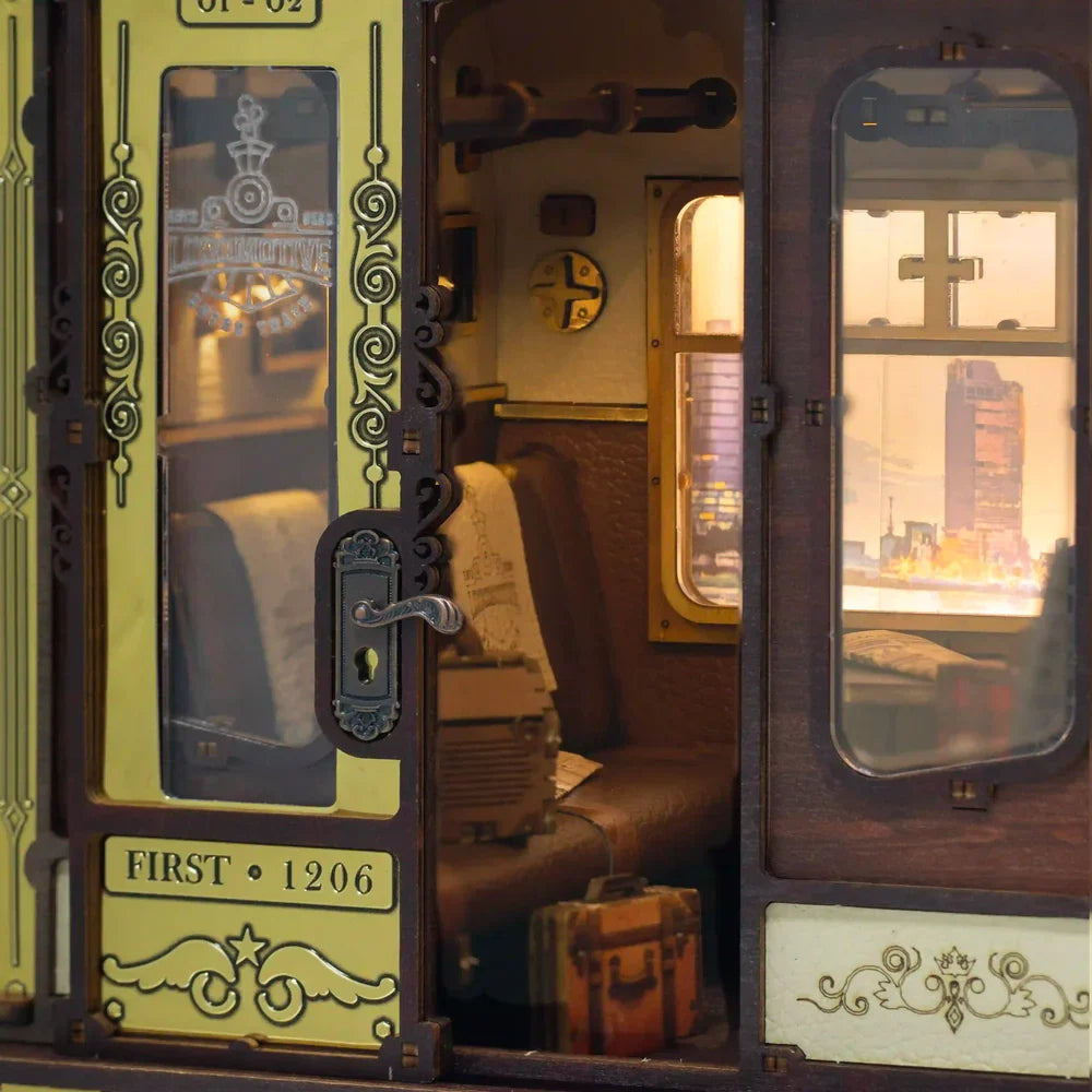 Timeless Railway Cabin DIY Book Nook Kit