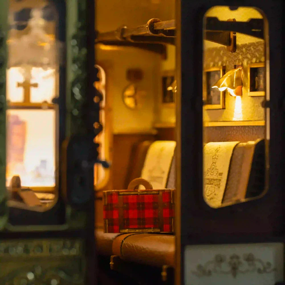 Timeless Railway Cabin DIY Book Nook Kit