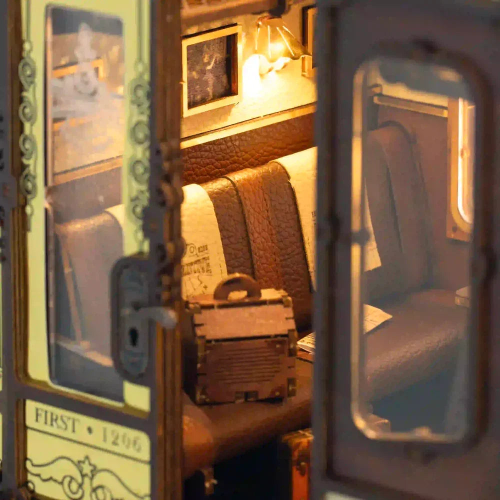 Timeless Railway Cabin DIY Book Nook Kit