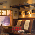 Timeless Railway Cabin DIY Book Nook Kit