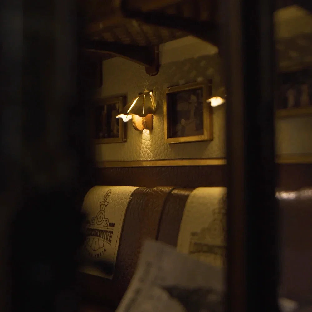 Timeless Railway Cabin DIY Book Nook Kit