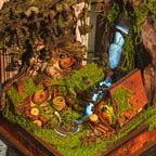 Whispering Hollow Book Nook Music Box – DIY Wooden Miniature House