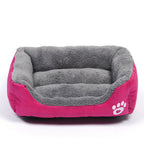Calming Plush Pet Bed – Ultra Soft Warm Sleeping Nest for Dogs & Cats