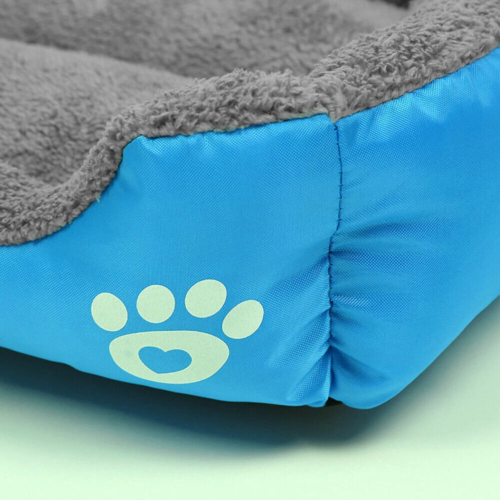 Calming Plush Pet Bed – Ultra Soft Warm Sleeping Nest for Dogs & Cats