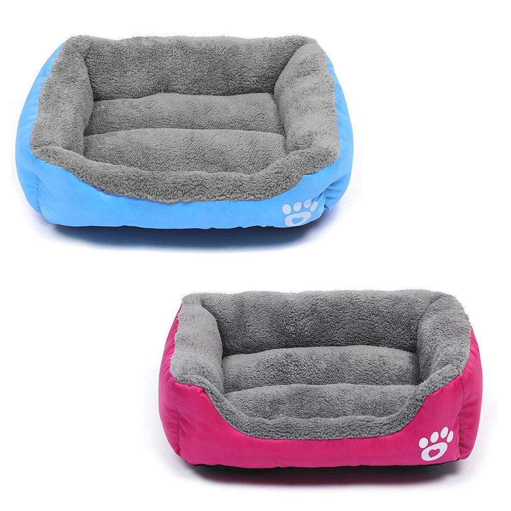 Calming Plush Pet Bed – Ultra Soft Warm Sleeping Nest for Dogs & Cats