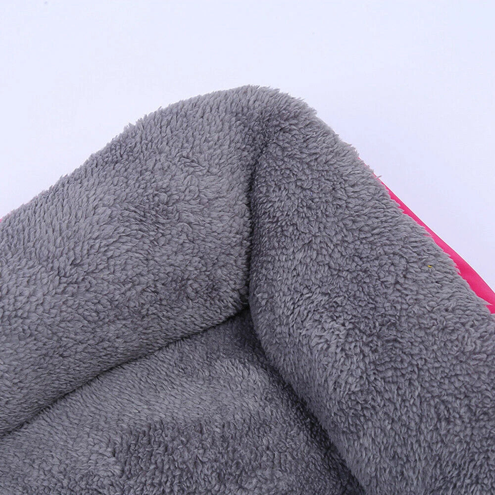 Calming Plush Pet Bed – Ultra Soft Warm Sleeping Nest for Dogs & Cats