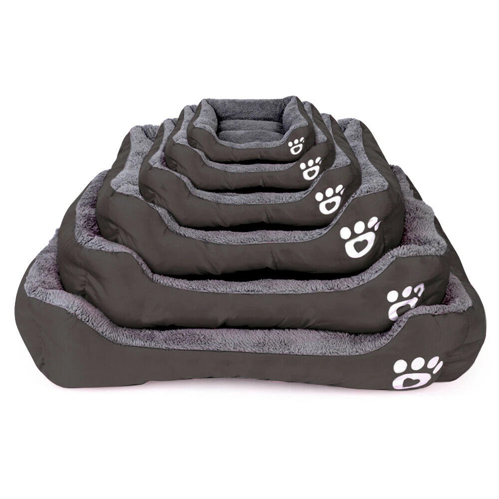 Calming Plush Pet Bed – Ultra Soft Warm Sleeping Nest for Dogs & Cats