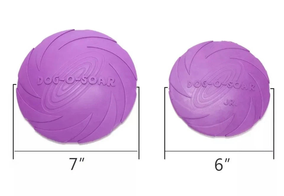 Large Soft Dog Frisbee – Flexible Flying Disc for Fetch, Chewing & Outdoor Play