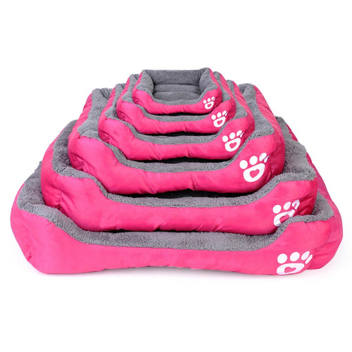Calming Plush Pet Bed – Ultra Soft Warm Sleeping Nest for Dogs & Cats