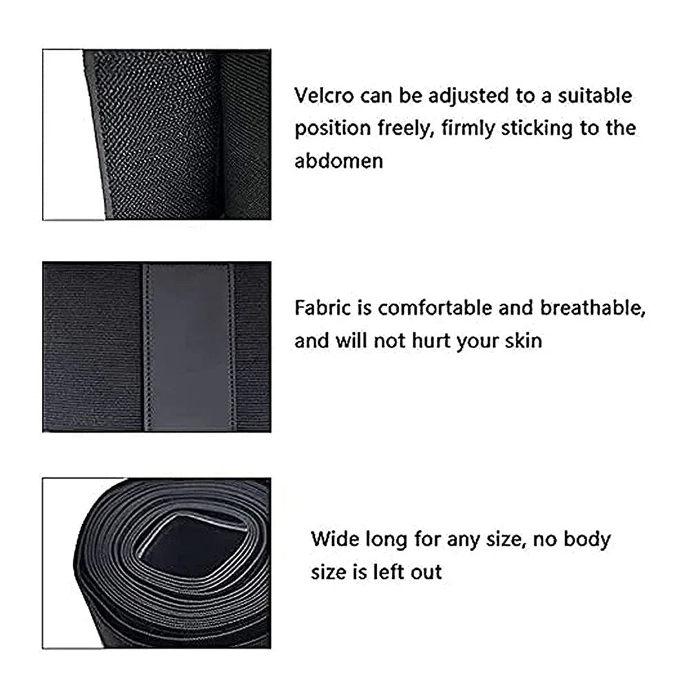 Lumbar Waist Support Sauna Belt – Snatch Me Up Waist Trimmer Body Shaper Wrap