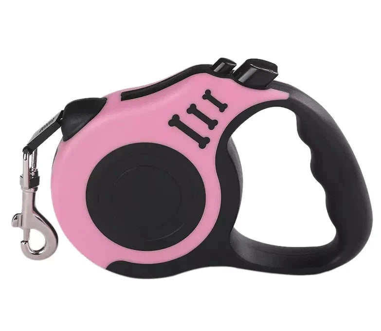 16.5FT Retractable Dog Leash – Automatic Walking Lead with Ergonomic Handle