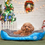 Calming Plush Pet Bed – Ultra Soft Warm Sleeping Nest for Dogs & Cats