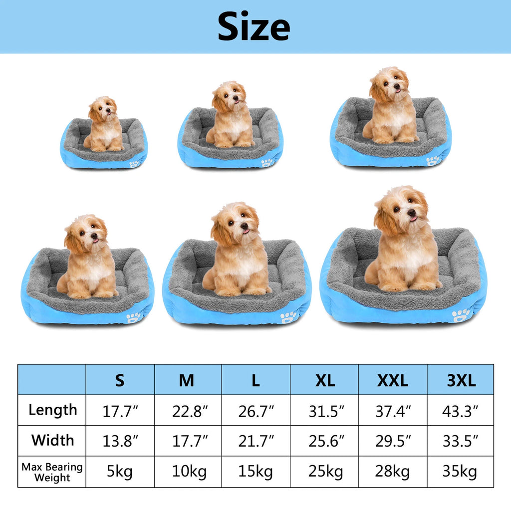 Calming Plush Pet Bed – Ultra Soft Warm Sleeping Nest for Dogs & Cats