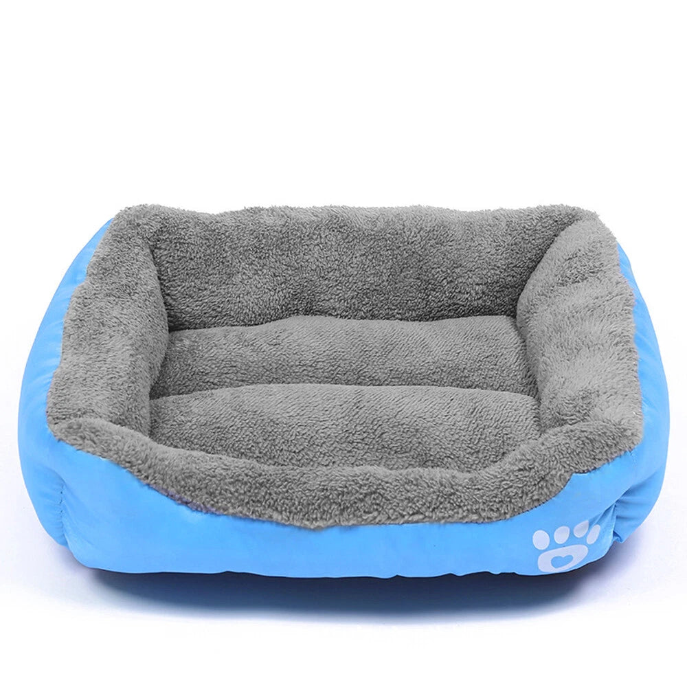 Calming Plush Pet Bed – Ultra Soft Warm Sleeping Nest for Dogs & Cats