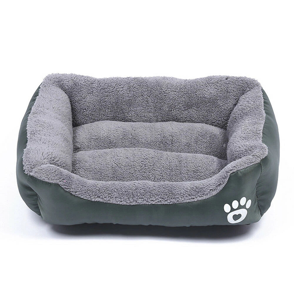 Calming Plush Pet Bed – Ultra Soft Warm Sleeping Nest for Dogs & Cats