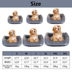 Calming Plush Pet Bed – Ultra Soft Warm Sleeping Nest for Dogs & Cats
