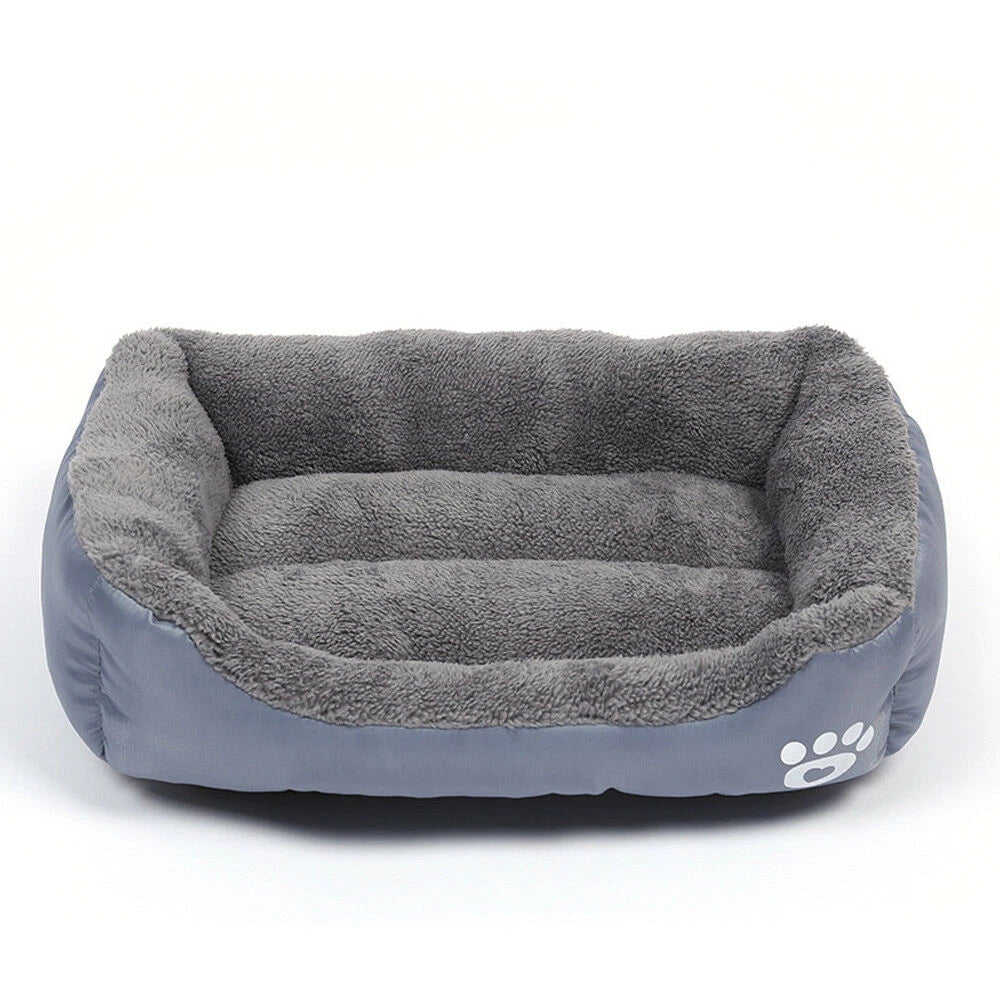 Calming Plush Pet Bed – Ultra Soft Warm Sleeping Nest for Dogs & Cats