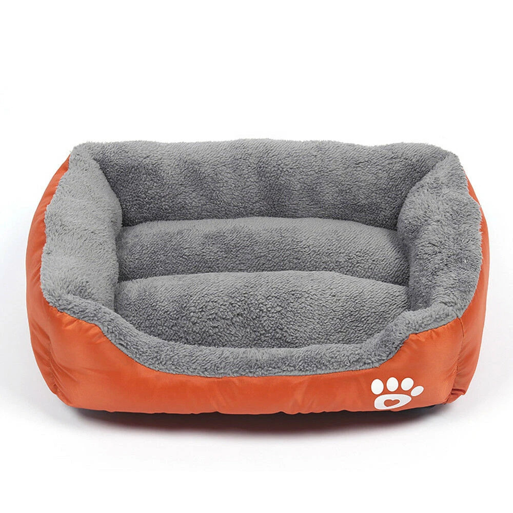 Calming Plush Pet Bed – Ultra Soft Warm Sleeping Nest for Dogs & Cats