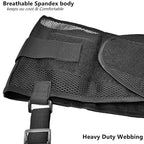 Heavy Duty Back Support Belt – Adjustable Lumbar Waist Brace for Lifting & Work