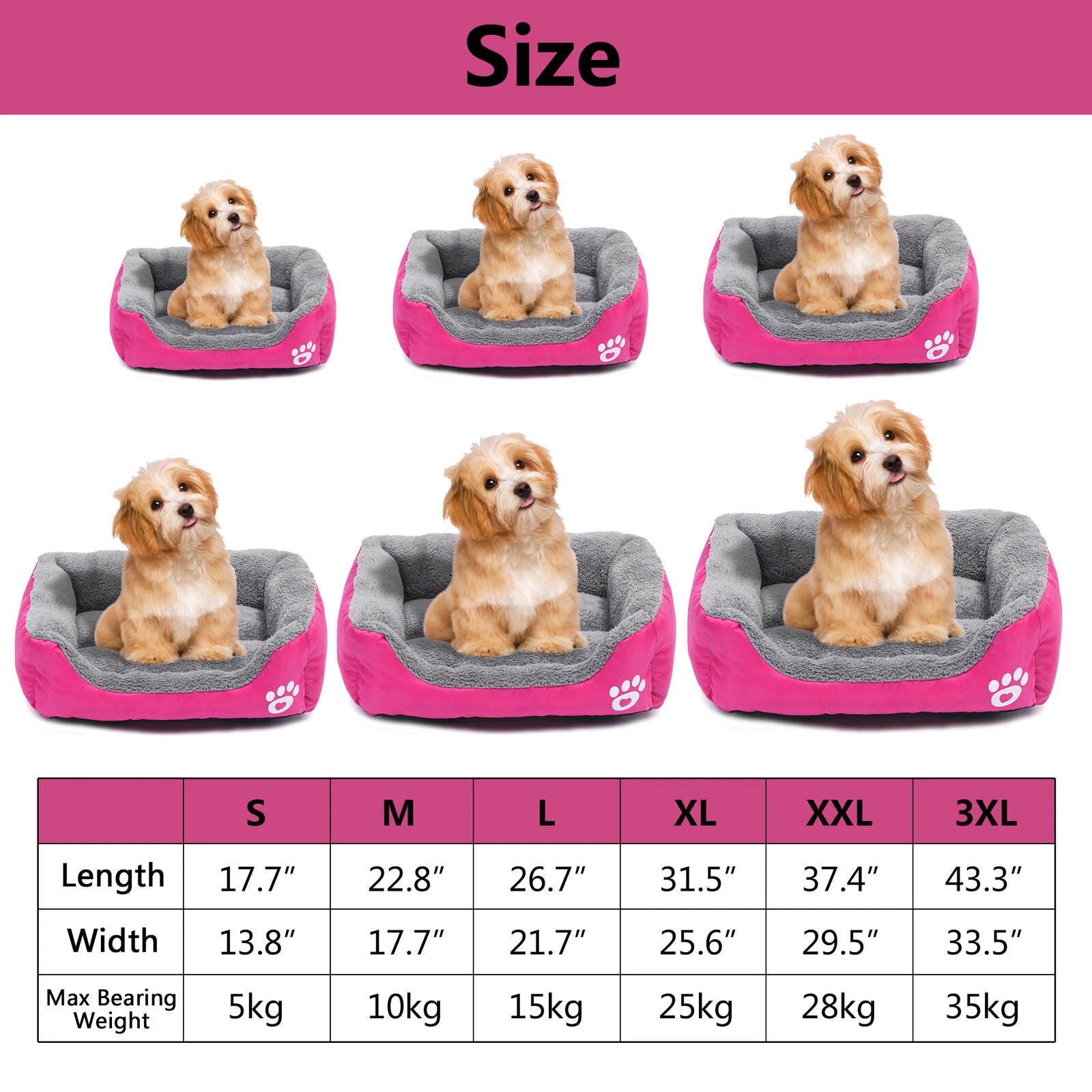 Calming Plush Pet Bed – Ultra Soft Warm Sleeping Nest for Dogs & Cats
