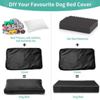 Premium Washable Dog Bed Cover – Durable Replacement Cushion Cover for Crate & Pet Beds