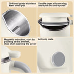 8-in-1 Automatic Nut Milk Maker – 50oz Almond, Soy & Oat Milk Machine with 12-Blade System
