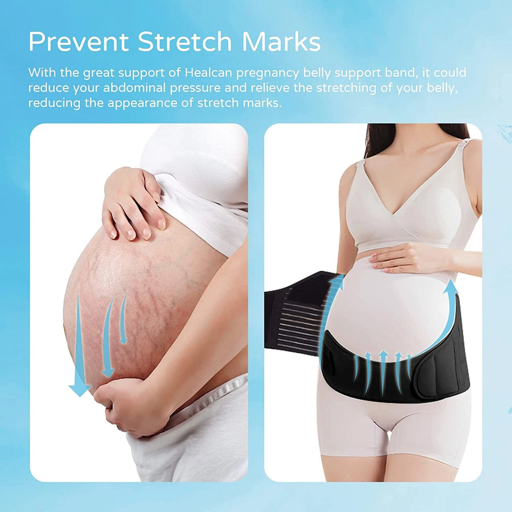 Pregnancy Maternity Support Belt – Adjustable Belly Band & Lower Back Support