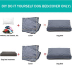 Premium Washable Dog Bed Cover – Durable Replacement Cushion Cover for Crate & Pet Beds